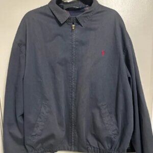 Vintage 80’s Ralph Lauren Blue Label Jacket - navy- Size XL